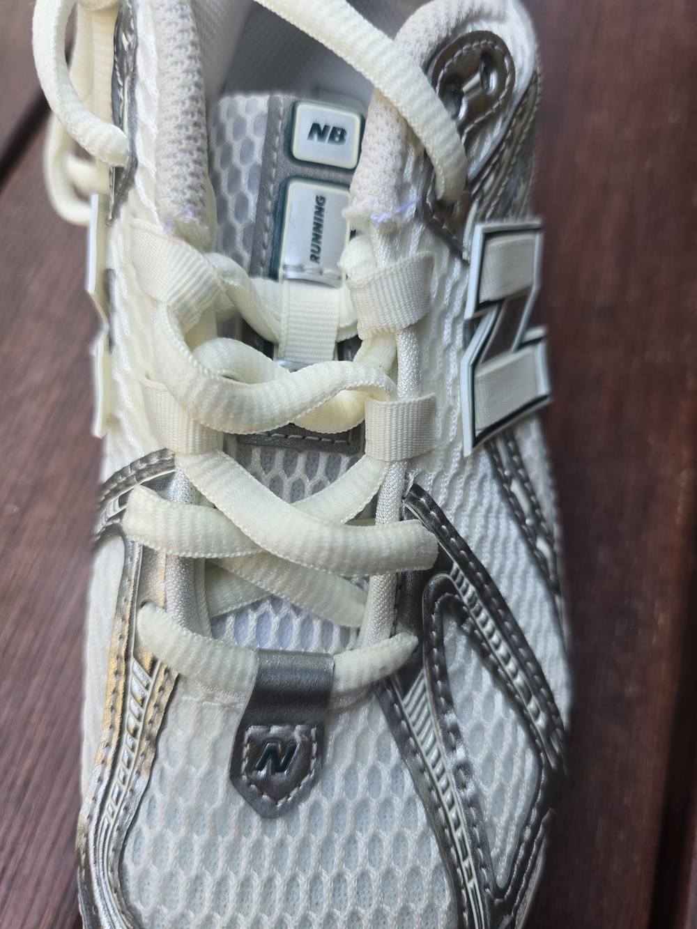 NEW!!! New Balance 1906R Sneakers, Silver Metallic/Sea Salt, Retail  $155.00 - Picture 13 of 15